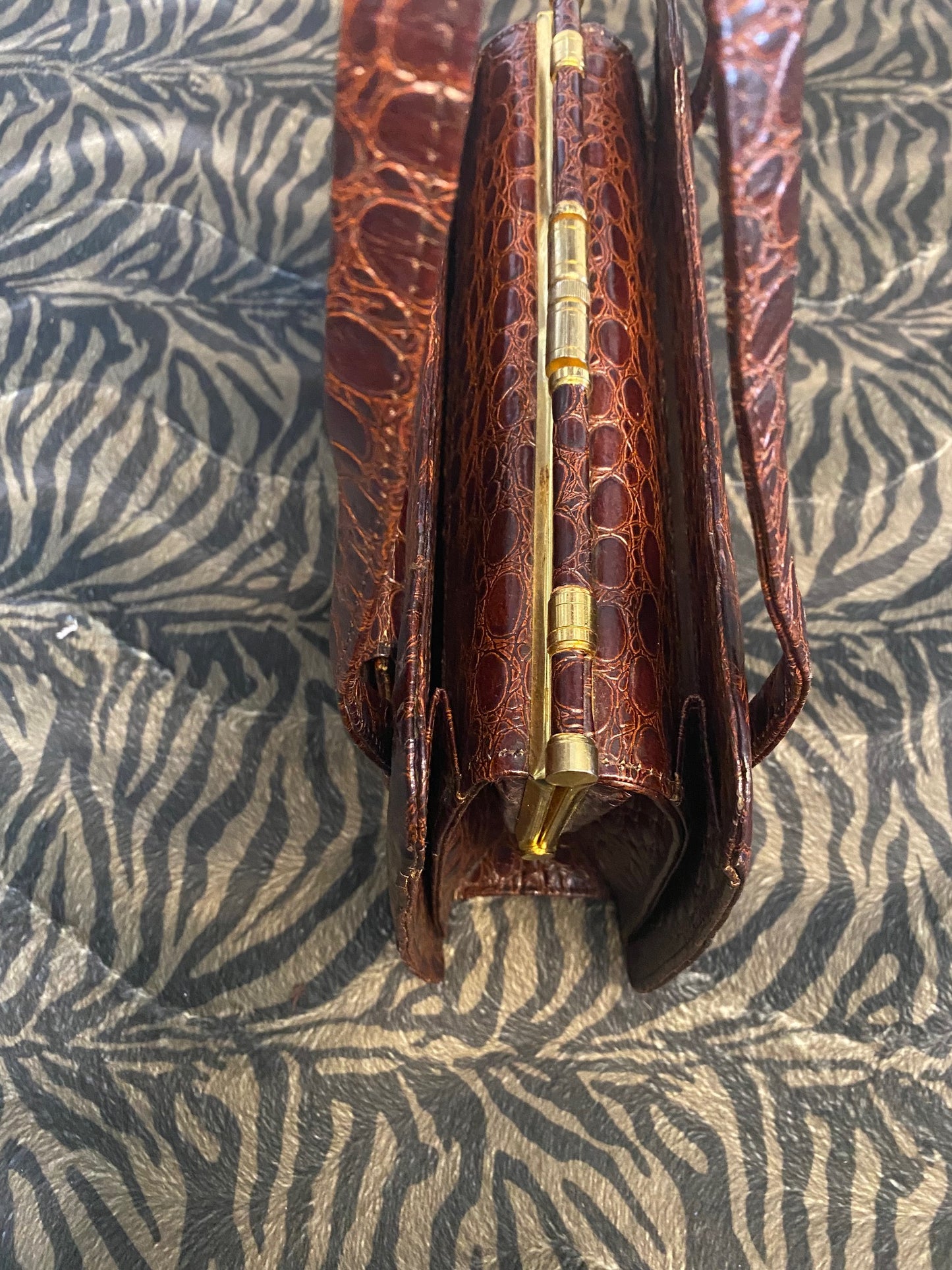 Borsa in Coccodrillo