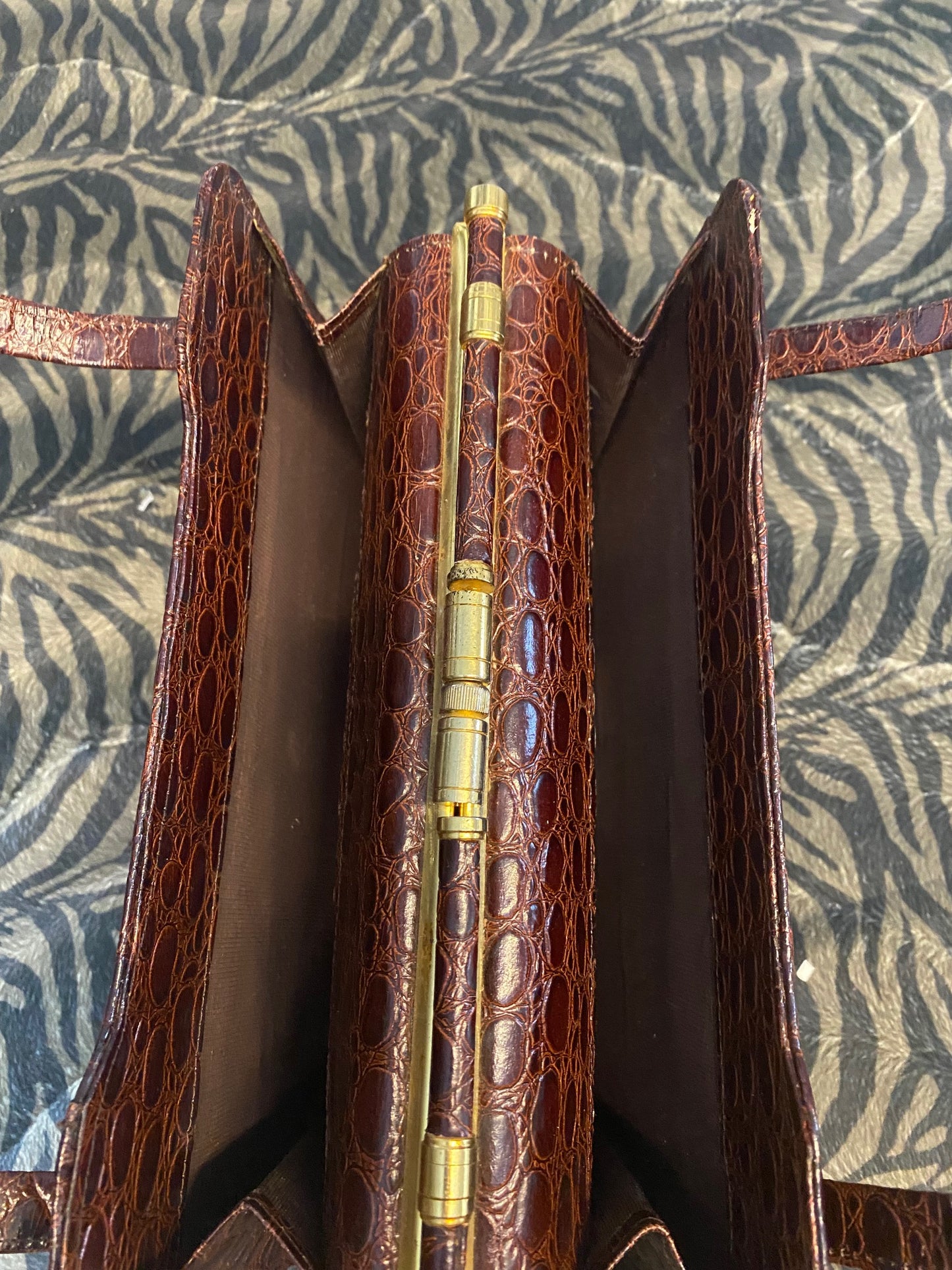 Borsa in Coccodrillo