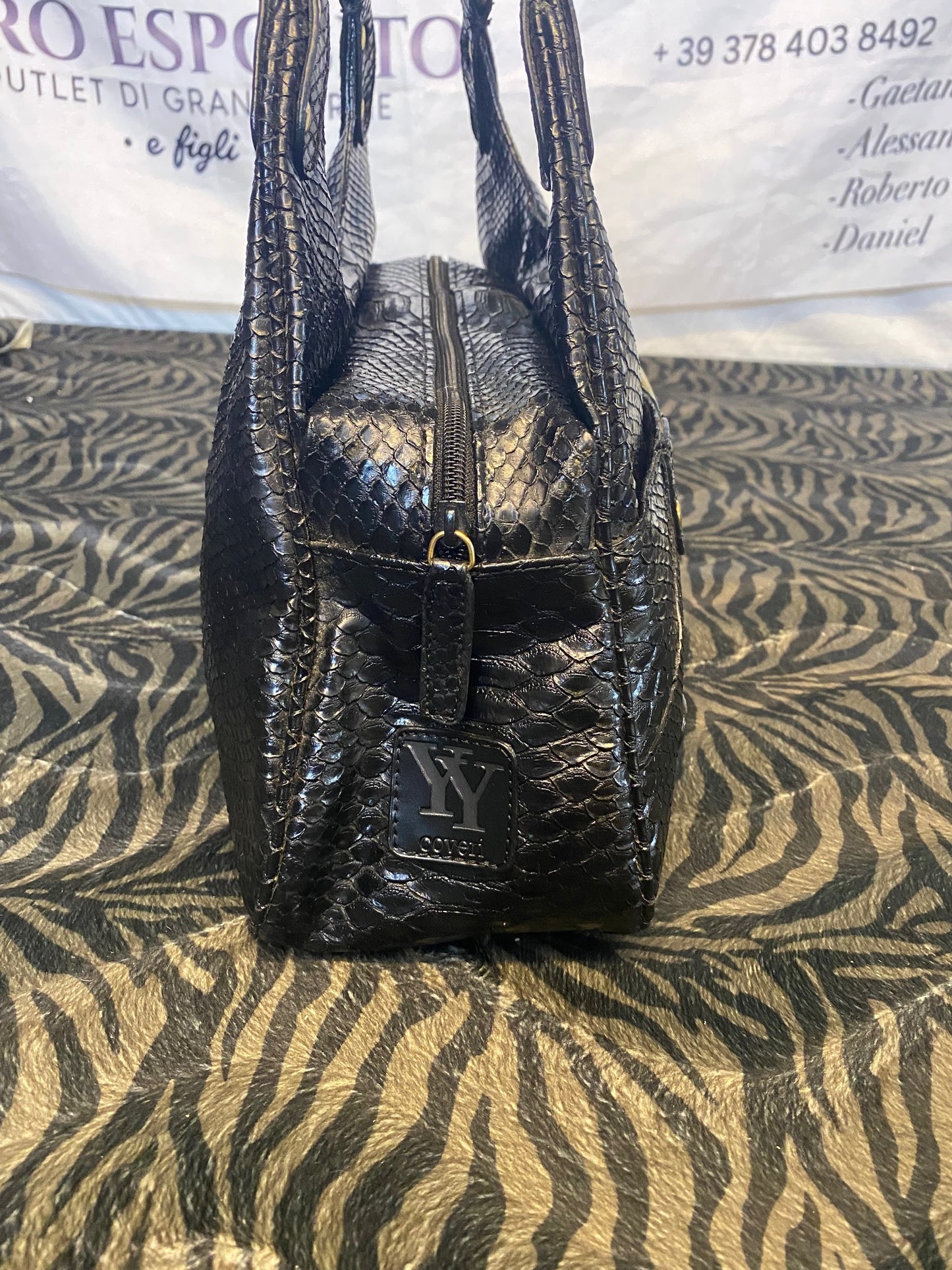 Borsa Enrico Coveri in Pitone
