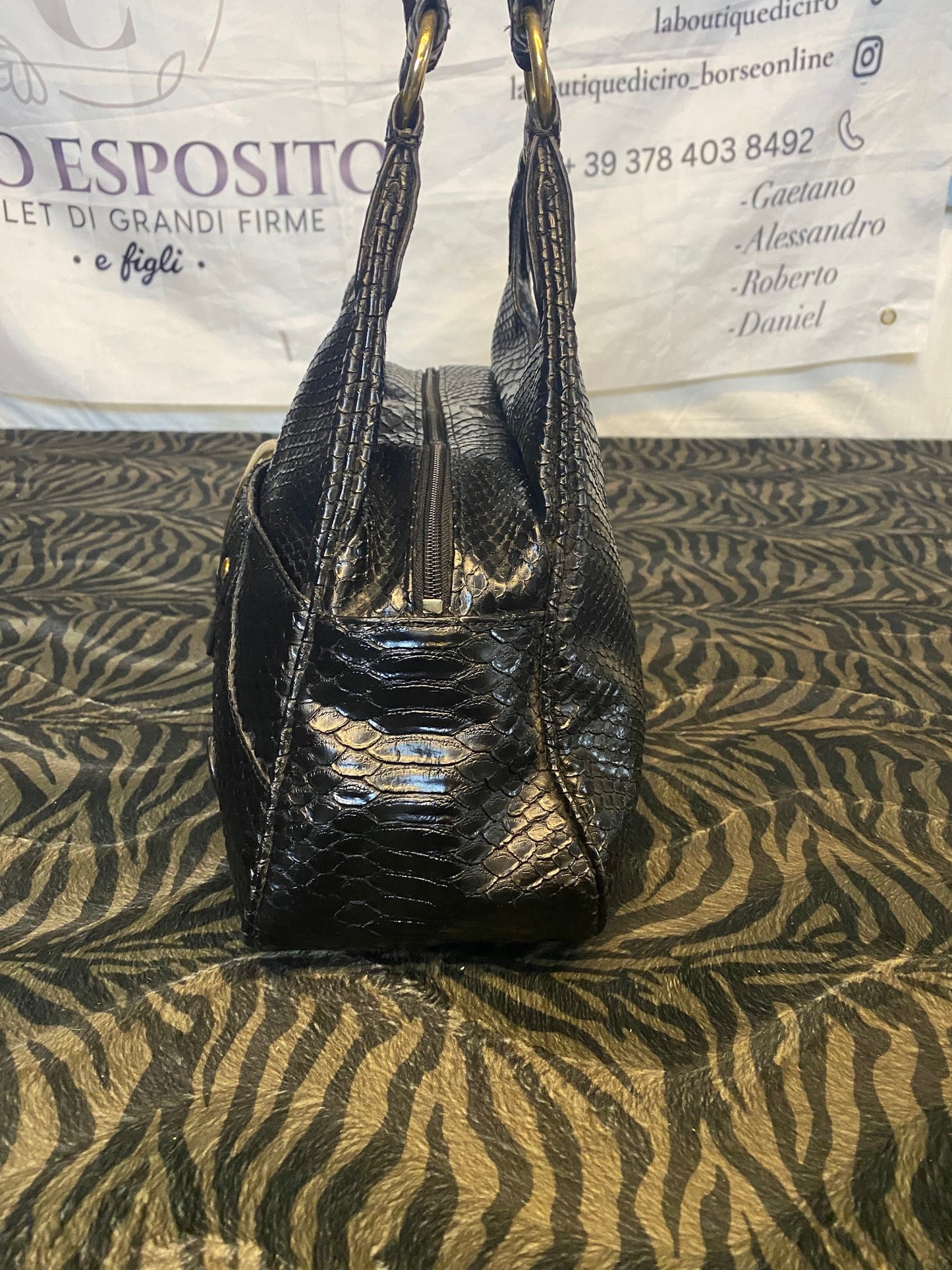 Borsa Enrico Coveri in Pitone