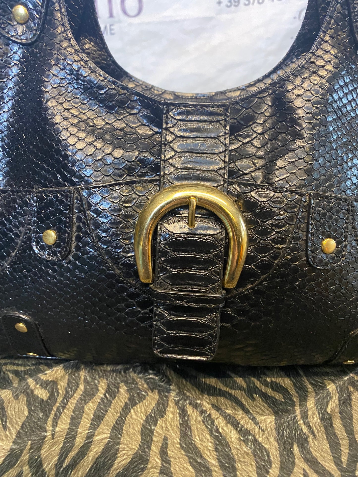 Borsa Enrico Coveri in Pitone