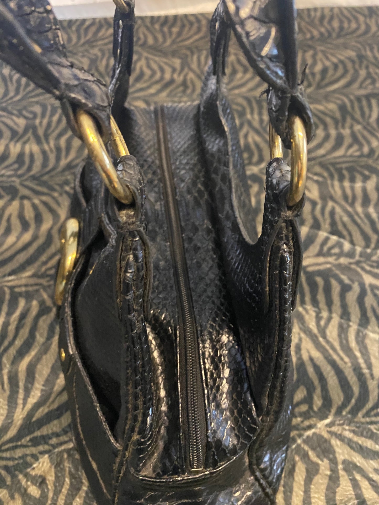 Borsa Enrico Coveri in Pitone
