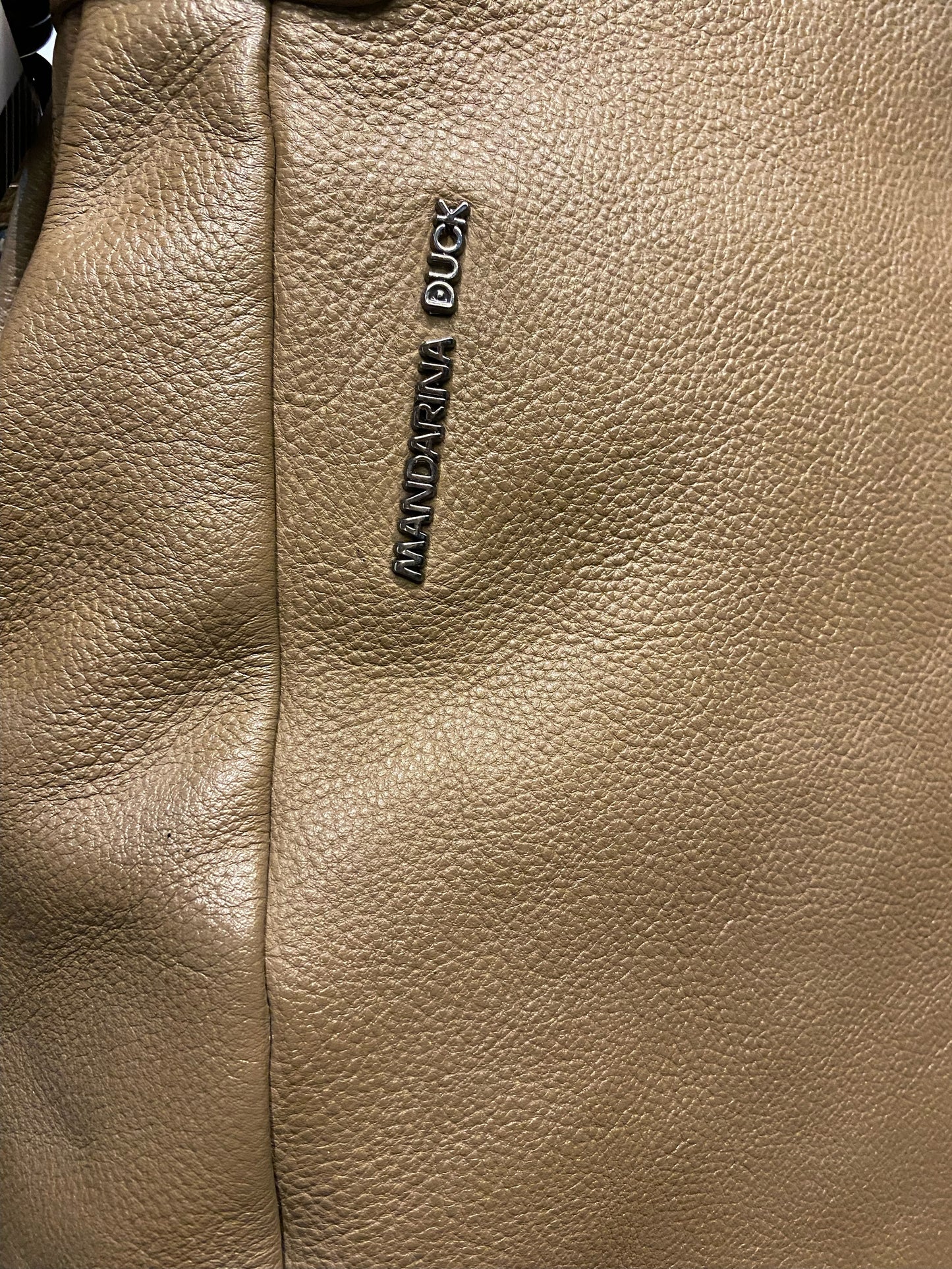 Borsa a Spalla Mandarina Duck Marrone Chiaro