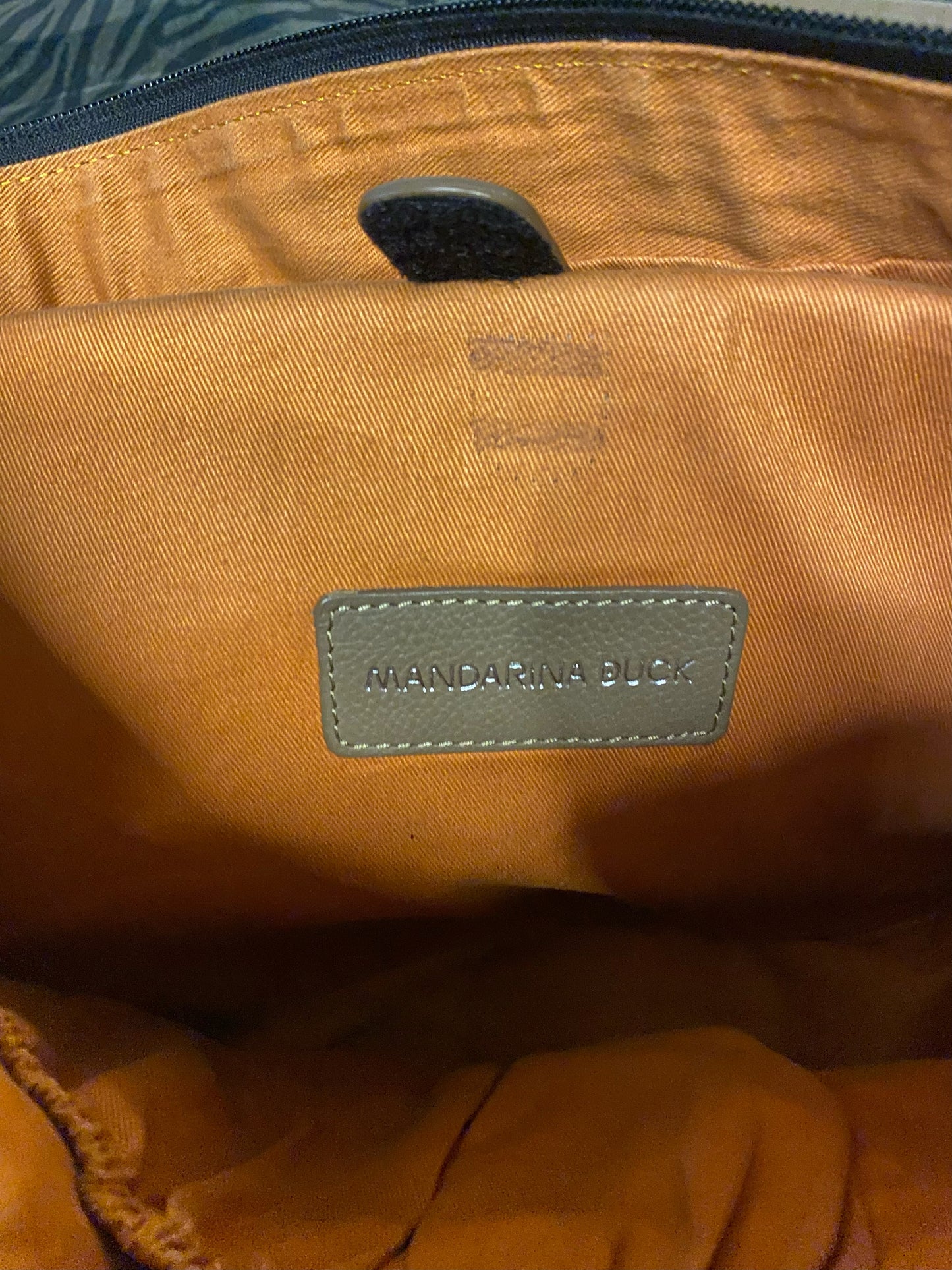 Borsa a Spalla Mandarina Duck Marrone Chiaro