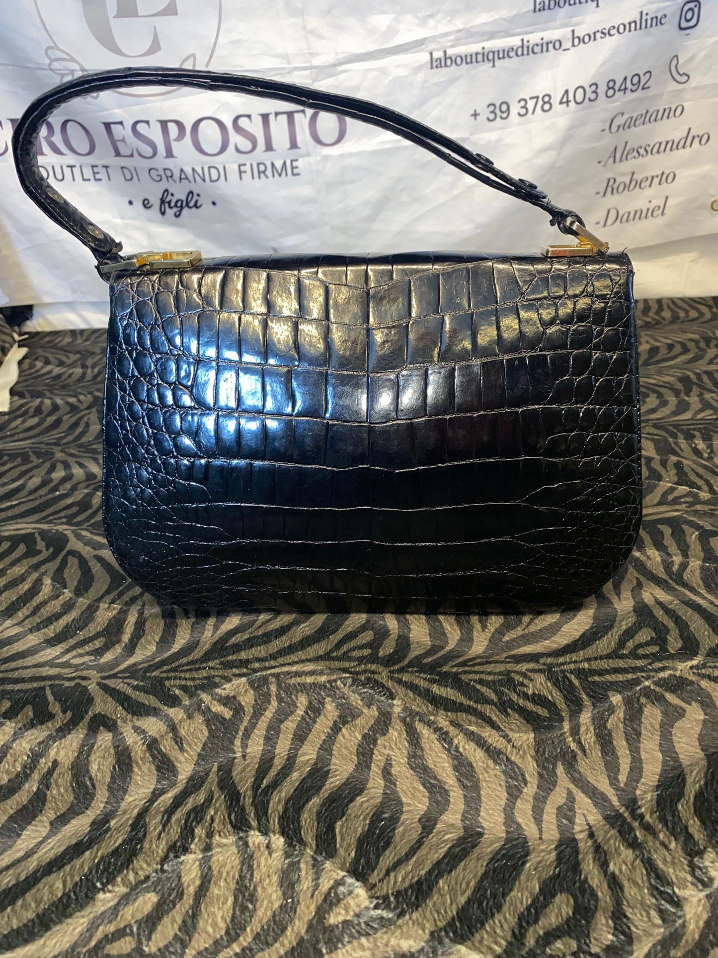 Borsa coccodrillo