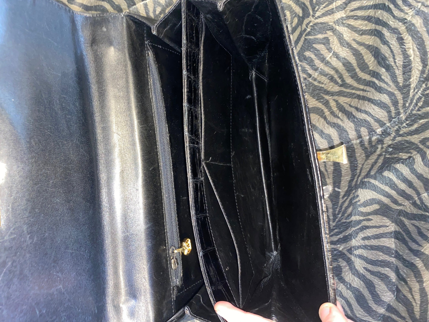 Borsa coccodrillo