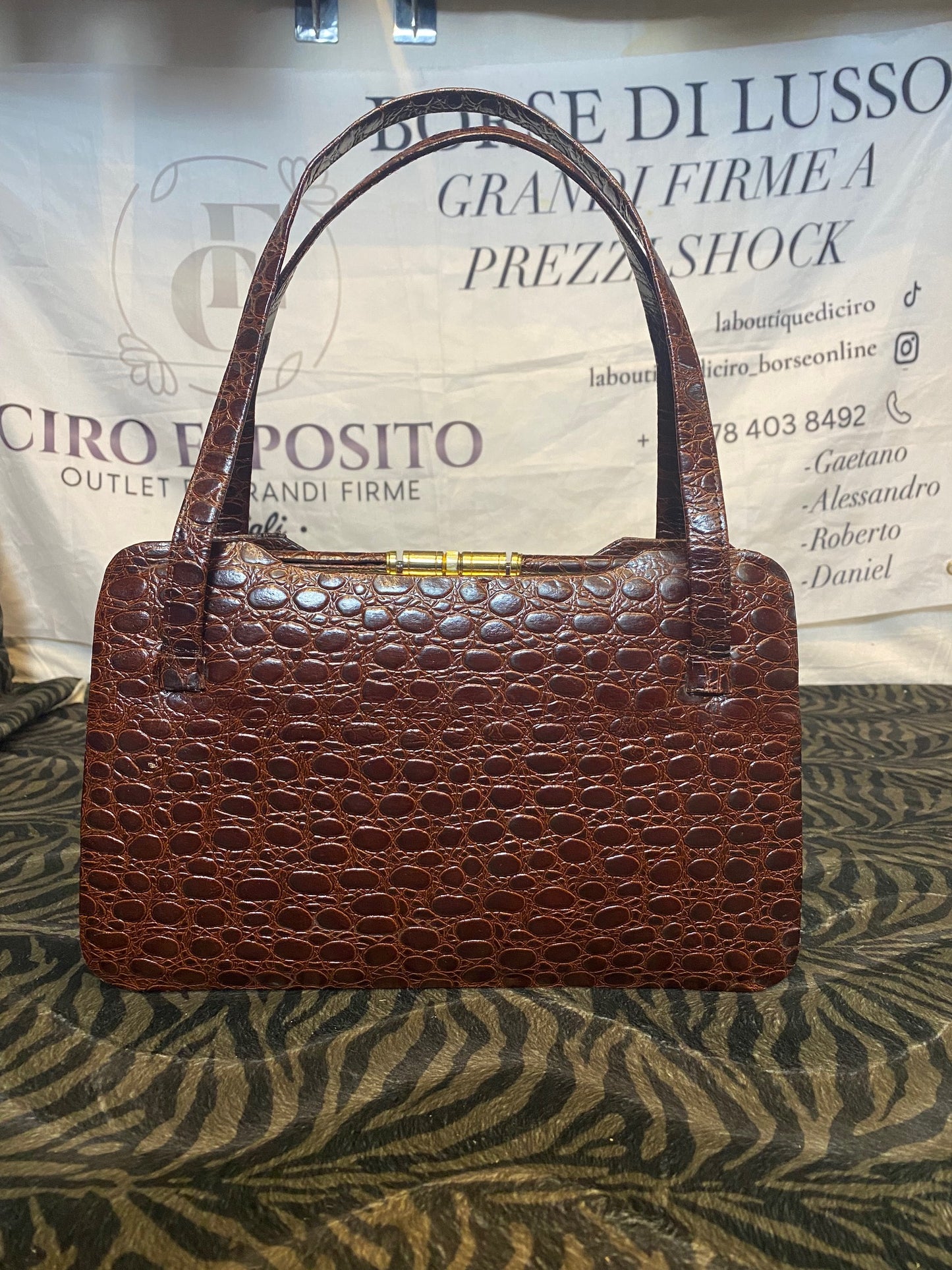Borsa in Coccodrillo
