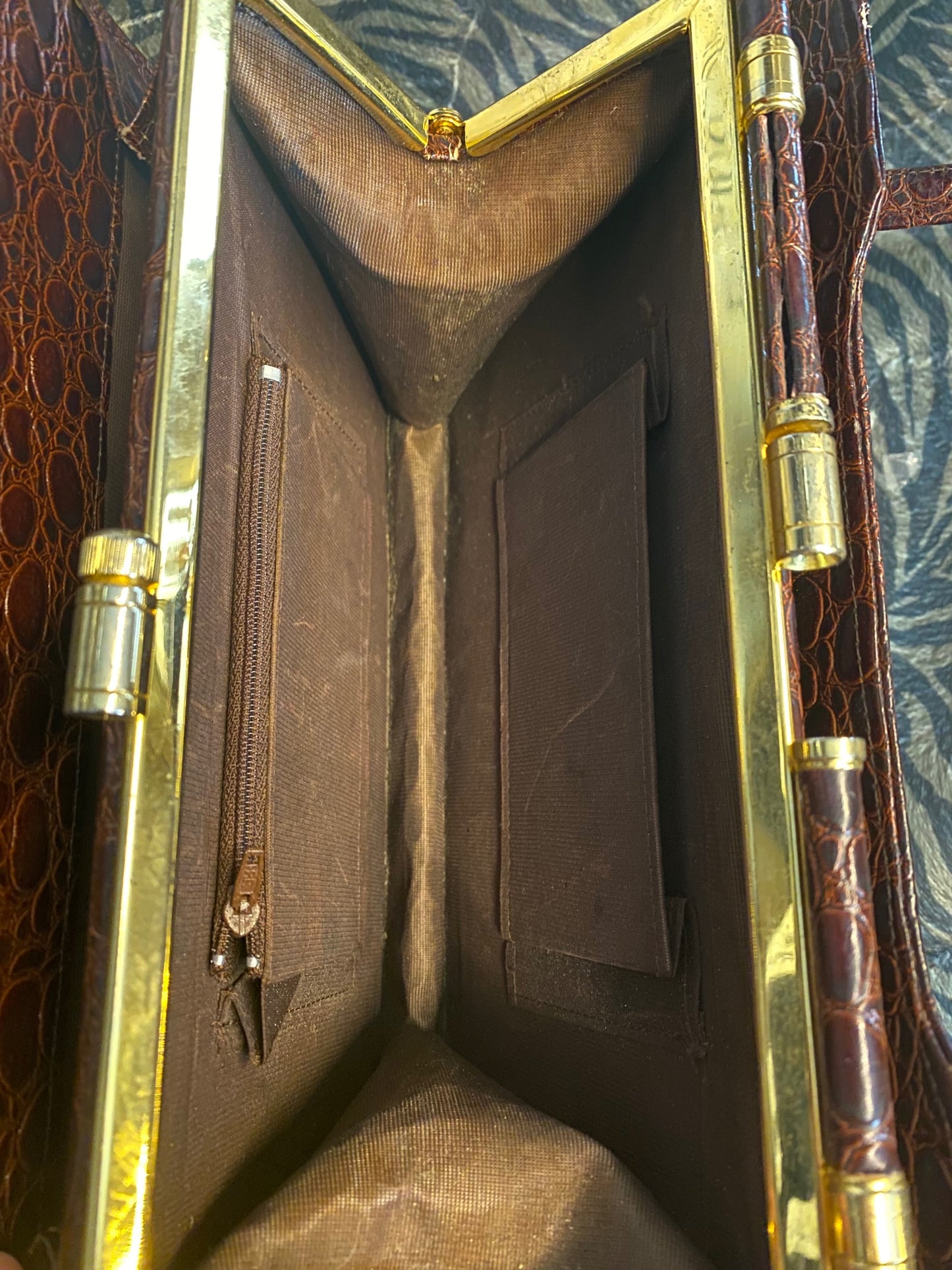 Borsa in Coccodrillo